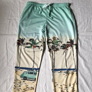 Pajama pants jogger womens new size M 8-10 No Boundaries 70% polyester 30% rayon